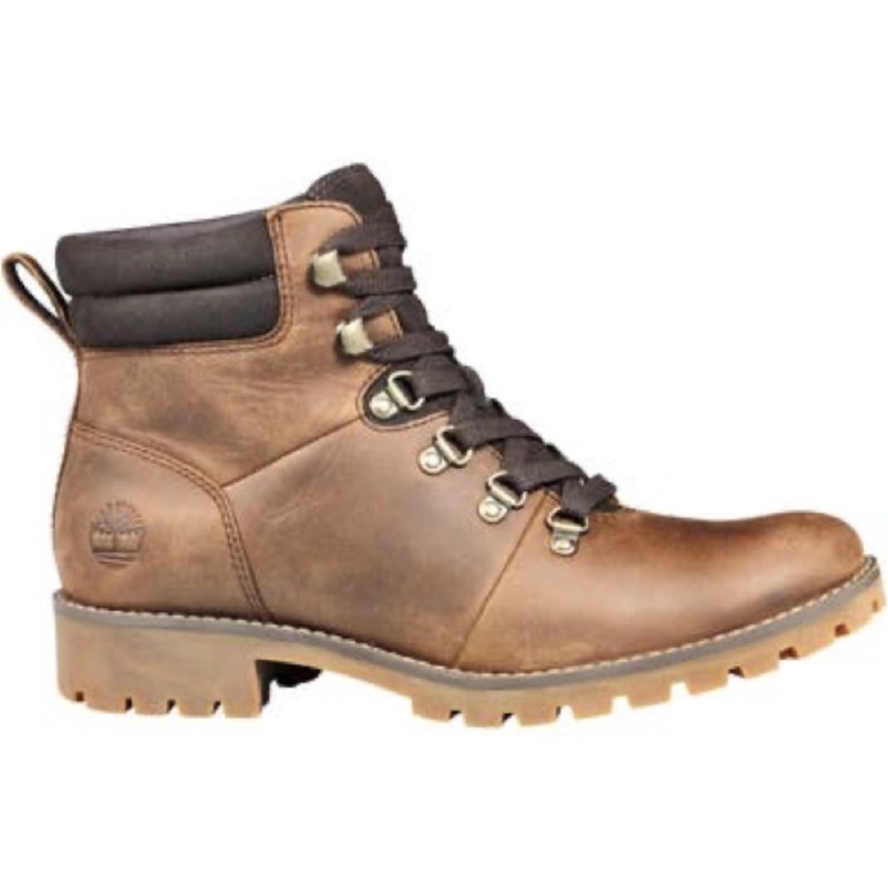 Timberland Ellendale Water Resistant Hiker Boot Brown Grain Leather